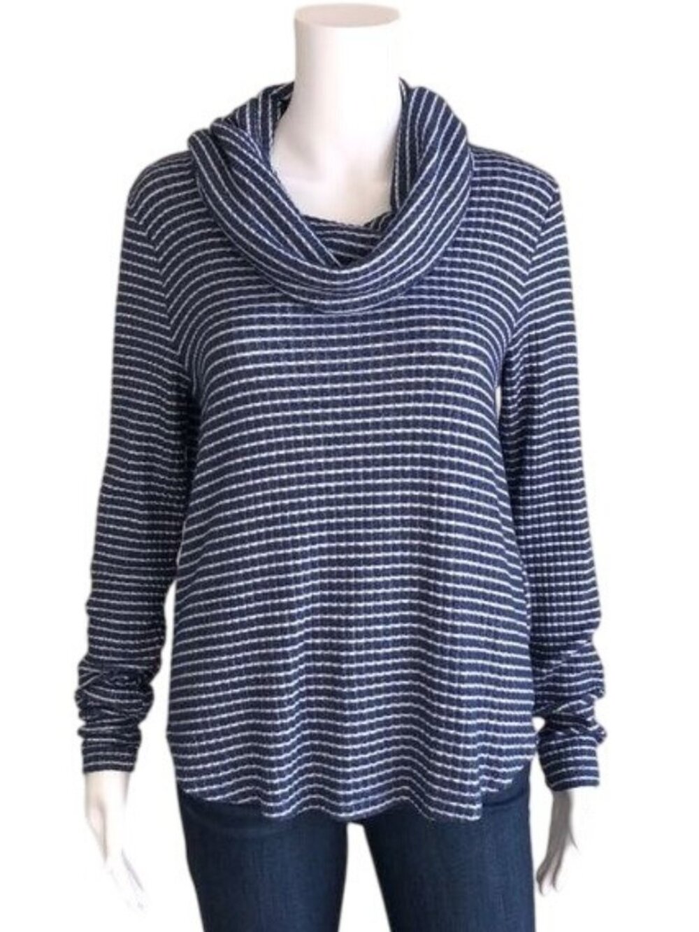 LUCKY BRAND Cowl Neck Sweater Top - S